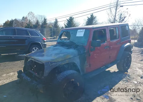 2011 Jeep Wrangler Unlimited Sport z USA, uszkodzony, nr VIN 1J4BA3H16BL583349